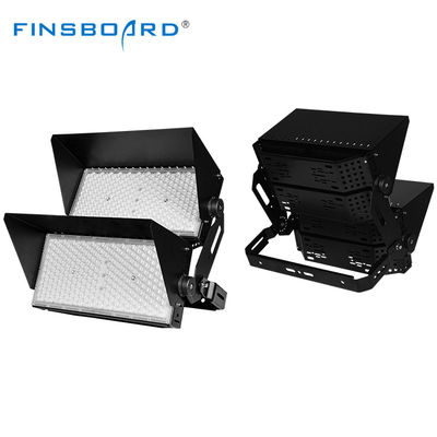 สนามฟุตบอลกลางแจ้ง สนามเทนนิส ไฟฟ้า Ip66 ไฟฟ้าสูง 400w 800w 1200w Led Stadium Flood Lights