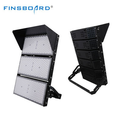 สนามฟุตบอลกลางแจ้ง สนามเทนนิส ไฟฟ้า Ip66 ไฟฟ้าสูง 400w 800w 1200w Led Stadium Flood Lights