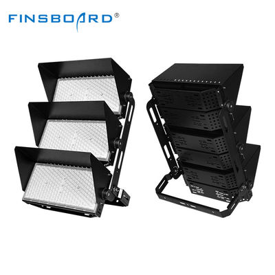 สนามฟุตบอลกลางแจ้ง สนามเทนนิส ไฟฟ้า Ip66 ไฟฟ้าสูง 400w 800w 1200w Led Stadium Flood Lights