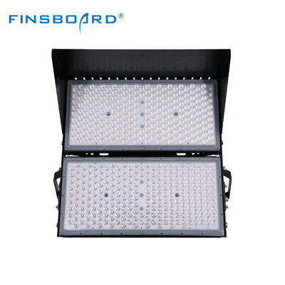 สนามฟุตบอลกลางแจ้ง สนามเทนนิส ไฟฟ้า Ip66 ไฟฟ้าสูง 400w 800w 1200w Led Stadium Flood Lights
