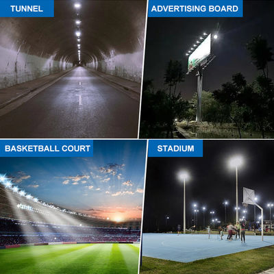 สนามฟุตบอลกลางแจ้ง สนามเทนนิส ไฟฟ้า Ip66 ไฟฟ้าสูง 400w 800w 1200w Led Stadium Flood Lights