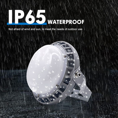 ไฟไฮเบย์สำหรับอุตสาหกรรมกันน้ำ IP65 พร้อมอุณหภูมิสี 5500-6500K และโครงสร้างอะลูมิเนียม + กระจกนิรภัย