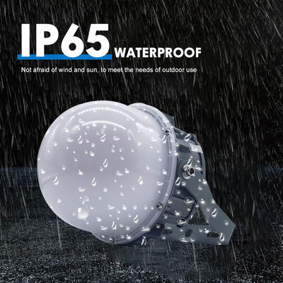 คุณภาพสูง Ip65 โคมไฟกันระเบิดถังน้ํา 50w 100 150w Led ระเบิดกันระเบิด