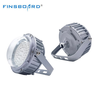 โคมไฟไฮเบย์กันน้ำ IP65 50W 100W 150W ไฟ LED ป้องกันการระเบิด พร้อมอลูมิเนียม + กระจกนิรภัย