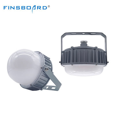 โคมไฟ High Bay คุณภาพสูง IP65 กันน้ำ สถานีบริการน้ำมัน 50w 100w 150w ไฟ LED ป้องกันการระเบิด แพลตฟอร์ม