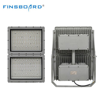 ไฟสปอร์ตไลท์ LED ป้องกันการระเบิด 400W IP65 อะลูมิเนียม + กระจกนิรภัย สำหรับพื้นที่อันตราย