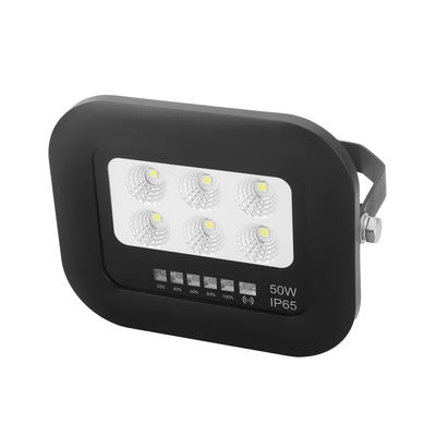 ไฟโซลาร์เซลล์ LED 50 วัตต์ IP65 แผงโซลาร์เซลล์ซิลิคอนโมโนคริสตัลไลน์สีดำทั้งหมด