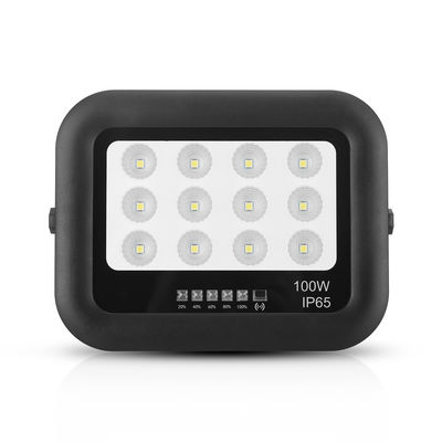 สวนกลางแจ้ง Ip65 ABS กระจกหมัก โคมไฟดวงอาทิตย์ โคมไฟดวงอาทิตย์ LED 100w