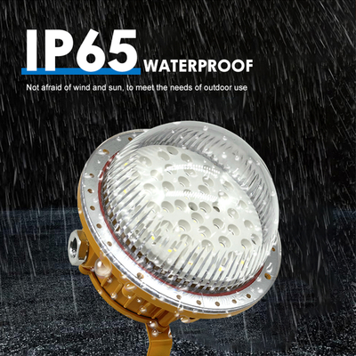 ไฮเบย์ ไลท์ Ip65 อลูมิเนียม กระจกกระชับกระจก โรงงาน LED แสงกันระเบิด