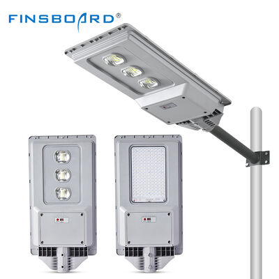 All-in-One 100W 200W Smart Solar Street Lights สําหรับที่จอดรถกลางแจ้ง IP65 กันน้ํา
