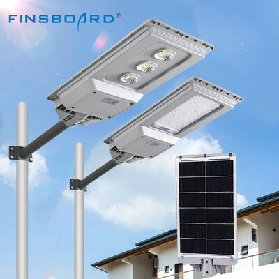 LED All-in-One อลูมิเนียมแสงอาทิตย์ Street Light IP65 แสงสวน