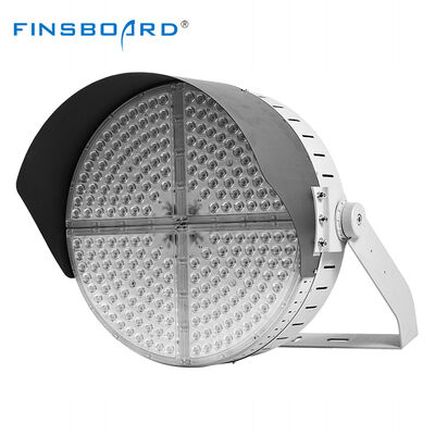 อลูมิเนียม PC Ip66 สนามแสงน้ําท่วม 420w 560w 700w LED ไฟสูง