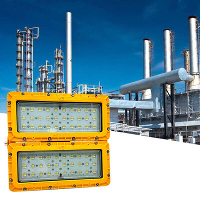 300W LED ระเบิดกันน้ําท่วม 30° สระเพดาน สระสูง สีเทา ATEX IIB T6 IP65 RFEPL8280