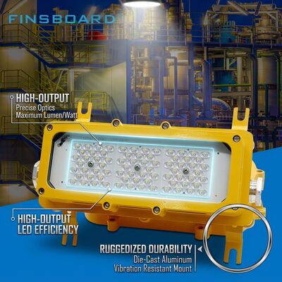 LUMILEDS LM-80 300W LED Explosion Proof Light ATEX Ex db mb IIb T6 100-120LM/W IP65 Hazardous Area Fixture