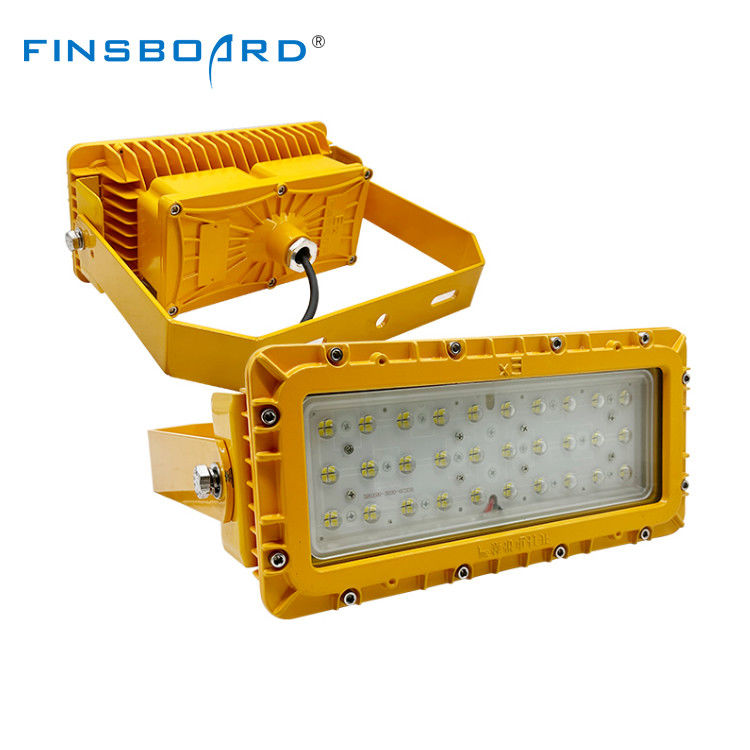 ATEX อนุมัติ IP65 ไฟฉาย LED กันน้ํา พร้อมกระจกกระชับสําหรับพื้นที่อันตราย
