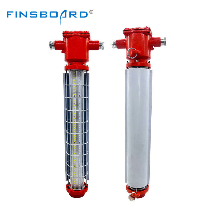 2700K-6500K ทนทานต่อการกัดกรอง WF2 IP65 กันระเบิด LED ไฟเส้นสําหรับสถานที่อันตราย