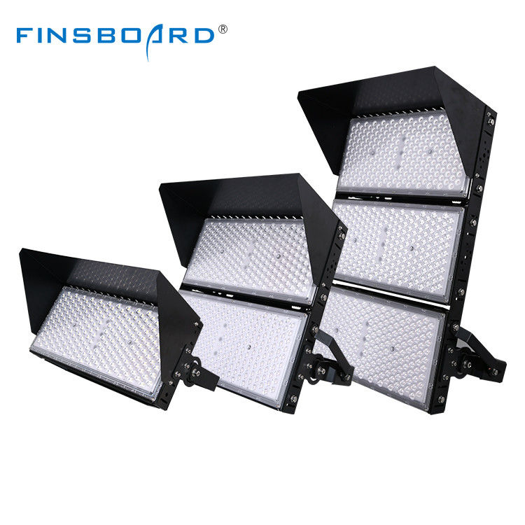 ไฟสนามกีฬา LED SMD3030 กันน้ำ IP66 พร้อมอุณหภูมิสี 3000-6500K สำหรับสนามฟุตบอลและสนามกีฬา