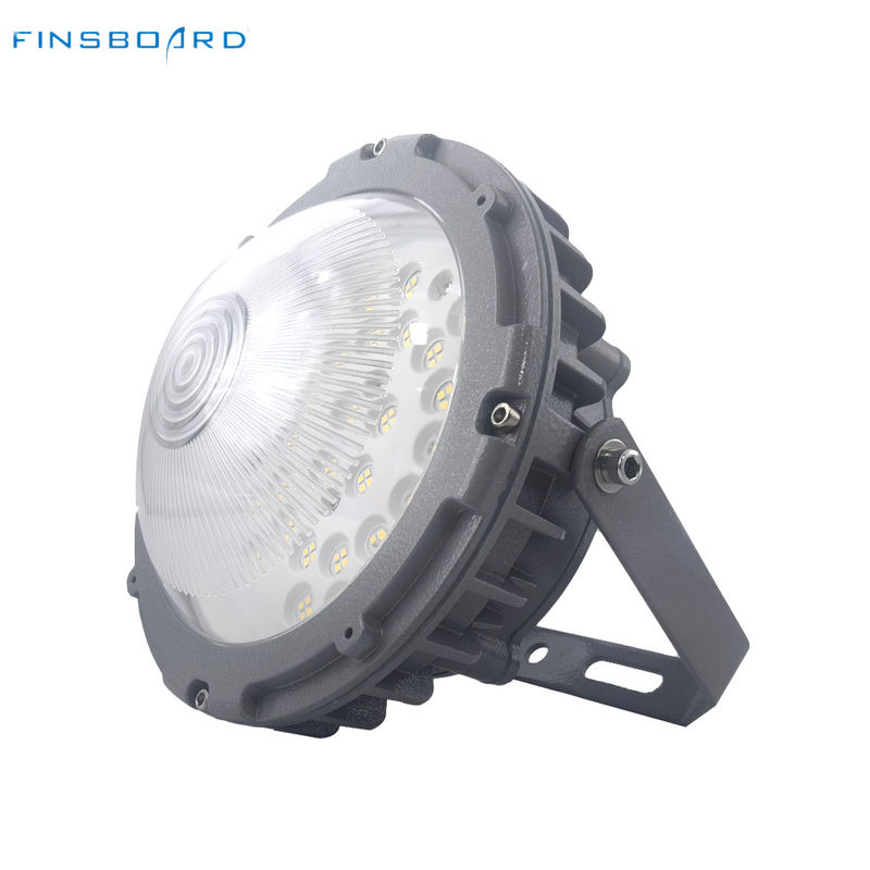 5000K ประสิทธิภาพสูง LED ระเบิดกันระเบิด 100-120lm / W IP66 สําหรับพื้นที่อันตราย