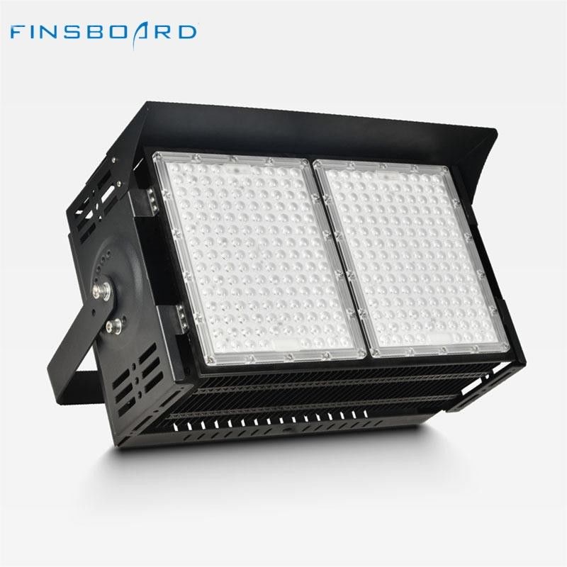 ไฟสนามกีฬา LED อะลูมิเนียม พร้อมชิป Lumileds 3030, อายุการใช้งาน 50,000 ชั่วโมง และกันน้ำ IP66