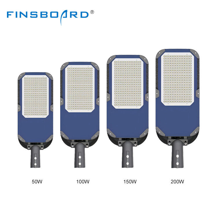 3000K-6500K Dia-Casting อลูมิเนียมพลังงานสูง Led Street Light 50w/100w/150w/200w/250w