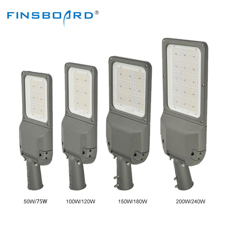 ไฟถนน LED กันน้ำ IP66 ความสว่างสูง 150W-240W สำหรับไฟถนนกลางแจ้ง