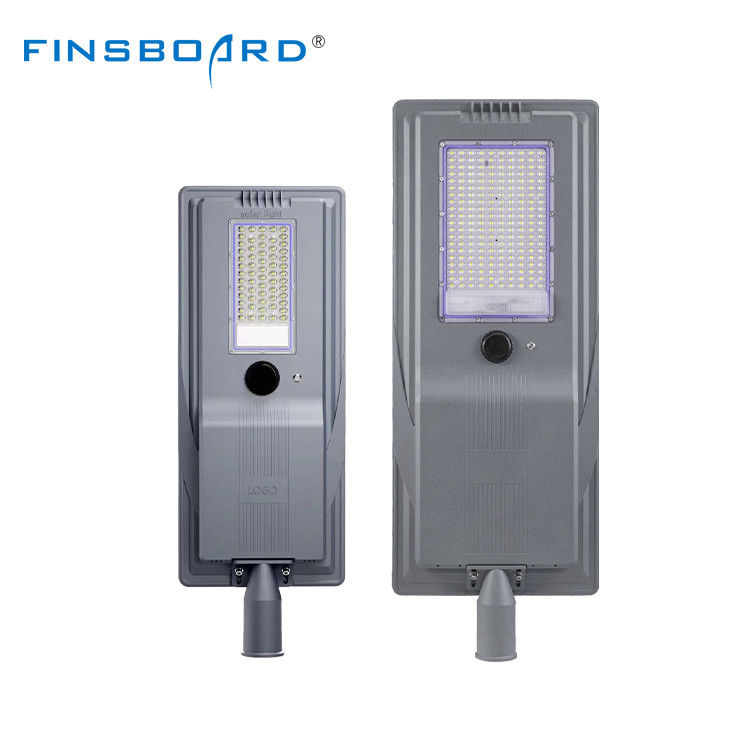 ไฟถนนโซลาร์เซลล์ LED คุณภาพดี กันน้ำ IP65 สำหรับภายนอกอาคาร ไฟถนน SMD อะลูมิเนียมหล่อขึ้นรูป 400w 600w แบบ All in One