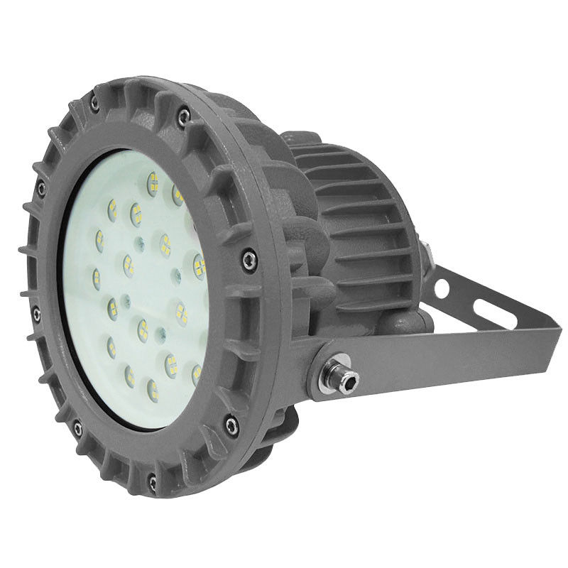 โคมไฟกันระเบิด Ip65 โรงงานกันน้ํา 50w 100w 150w LED โคมไฟกันระเบิด