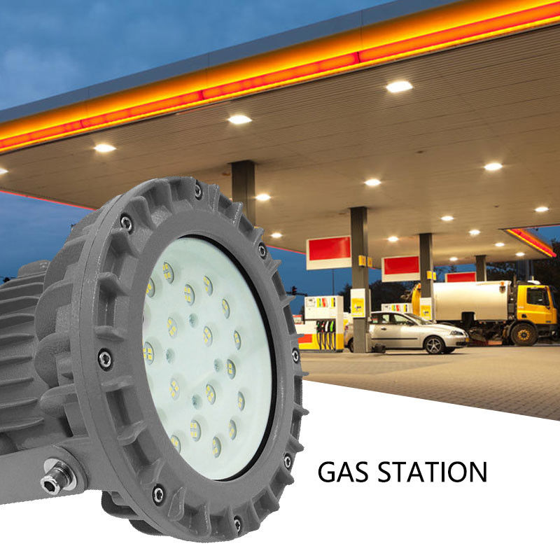 ไฟฟ้าไฟฟ้ากันน้ํา 50W 100W 150W อลูมิเนียม LED กันระเบิด