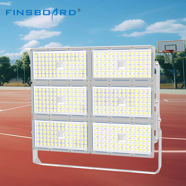 ไฟสปอร์ตไลท์ High Bright Reflector สนามกีฬา 400w 500w 600w ชิป LED อัจฉริยะ