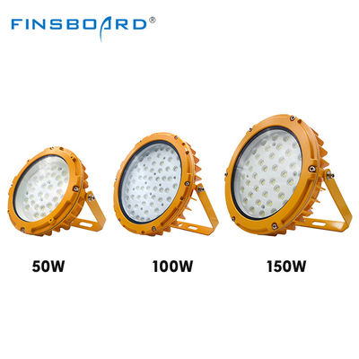 โคมไฟส่องสว่างกันระเบิดสำหรับงาน ชนิดปลอดภัยในตัว 100lm-120lm/w