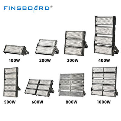 ไฟสปอร์ตไลท์ LED แบบแยกส่วน 100W-1000W ทนต่อสภาพอากาศ 3000K