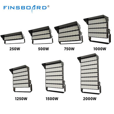 ไฟสนามกีฬา LED 400 วัตต์ 130lm แบบกำหนดเอง สำหรับสนามกีฬาทั้ง 3 โมดูล