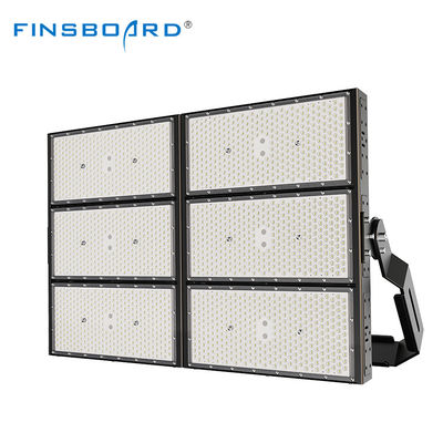 ไฟสปอร์ตไลท์ LED เสากระโดงสูง 1200W สำหรับกลางแจ้ง ไดรเวอร์ Meanwell