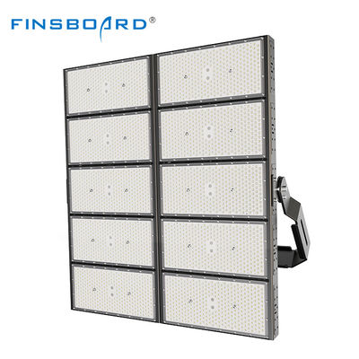ไฟสปอร์ตไลท์ LED SMD3030 2000W IP66 สำหรับสนามกีฬาและไฟส่องสว่างสถานที่ก่อสร้าง