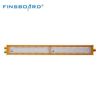 ไฟเชิงเส้นกันระเบิดสำหรับอุตสาหกรรม IP66 50w 100w 200w ไฟที่ได้รับการรับรอง ATEX