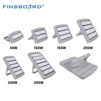 ไฟสเตเดี้ยมแบบ LED แบบปรับน้ํา IP66 แบบกลางแจ้ง มีโครงสร้างแบบโมดูล และแสงสว่างสูงแบบ LED สําหรับสนามบาสเก็ตบอล