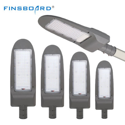ไฟถนน LED SMD 3030 IP66 3000K ถึง 6500K ลูเมนสูง สำหรับลานจอดรถ ทางหลวง