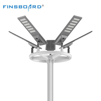วิศวกรรมแหล่งท่องเที่ยวพลังงานแสงอาทิตย์ใหม่ ไฟถนนพลังงานแสงอาทิตย์ LED แบบครบวงจร 80W 100W 120W