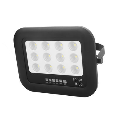 สวนกลางแจ้ง Ip65 ABS กระจกหมัก โคมไฟดวงอาทิตย์ โคมไฟดวงอาทิตย์ LED 100w
